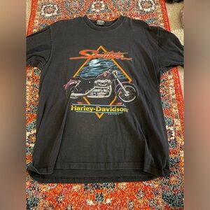 Unisex Harley Davidson vintage 1991 t-shirt. Size XL.